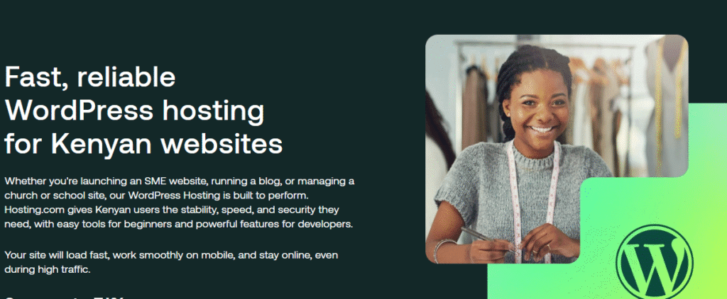 hosting.com wordpress