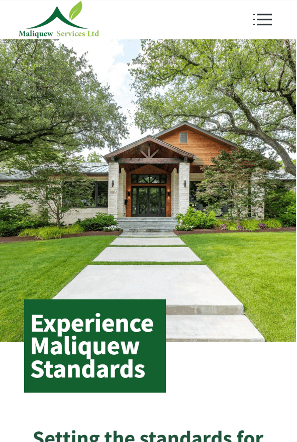 home services website